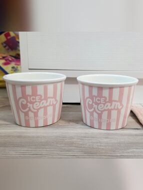 Target Bullseye Playground Summer 2026 Ceramic Ice Cream Cups Set - Pink